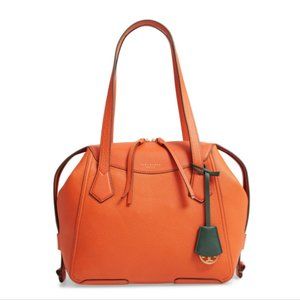 TORY BURCH Perry Satchel in Canyon Orange--Brand New!!!